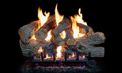 RH Peterson: G31 Series Charred Royal English Oak Logs - 18/20" — primary view