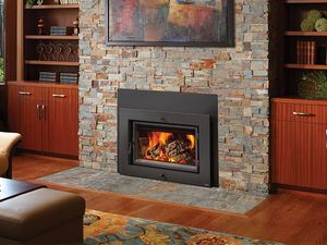 Fireplace Xtrordinair: Large Flush Wood NexGen-Hybrid (Rectangular)