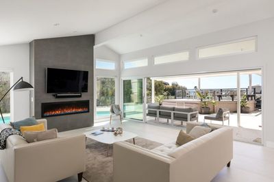 Modern Flames: Spectrum Slimline 60" Wall Mount/Recessed Fireplace — primary view