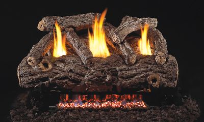 RH Peterson: G9 Series Golden Oak Designer Vent-Free Logs - 20" — primary view