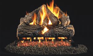RH Peterson: Charred Oak Logs - 16"