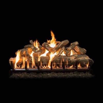 Grand Canyon: Arizon Weathered Oak Jumbo See-Through Log Set 48in — primary view