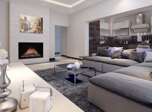 Modern Flames: Orion 30" Traditional Heliovision Fireplace