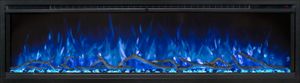 Modern Flames: Spectrum Slimline 60" Wall Mount/Recessed Fireplace