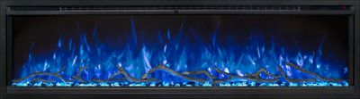 Modern Flames: Spectrum Slimline 60" Wall Mount/Recessed Fireplace — primary view