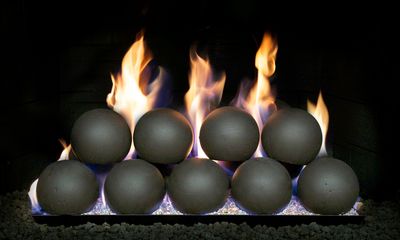 RH Peterson: 4" Epic Black Fyre Spheres (19-Piece Set) — primary view