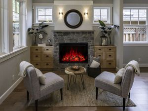 Modern Flames: Redstone 30" Traditional Electric Fireplace