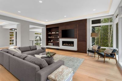 Modern Flames: Orion 52" Slim Heliovision Fireplace — primary view