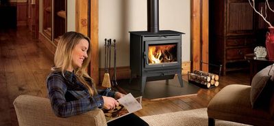 Lopi: Evergreen Next-Gen Hybrid Wood Stove — primary view