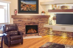 Modern Flames: Redstone 36" Traditional Electric Fireplace