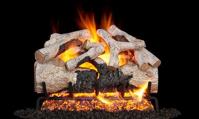 RH Peterson: G52 Series Burnt Aspen Logs - 18" — primary view