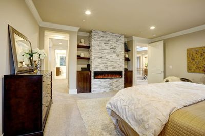Modern Flames: Spectrum Slimline 74" Wall Mount/Recessed Fireplace — primary view