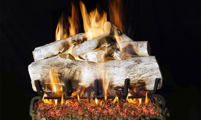 RH Peterson: Mountain Birch Designer See-Thru Logs - 18/20" — primary view