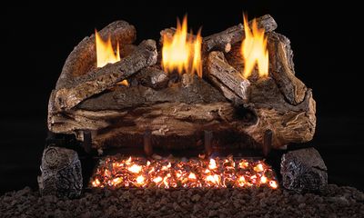 RH Peterson: G18 Series Vent-Free Evening Fyre Split Logs - 24" — primary view