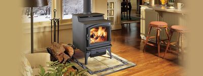 Lopi: Endeavor Next-Gen Hybrid Wood Stove — primary view