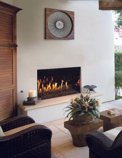 Fire Garden: 4024 Outdoor Gas Fireplace — primary view