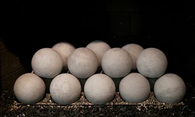 RH Peterson: 4" Graystone Fyre Spheres (34-Piece Set) — primary view