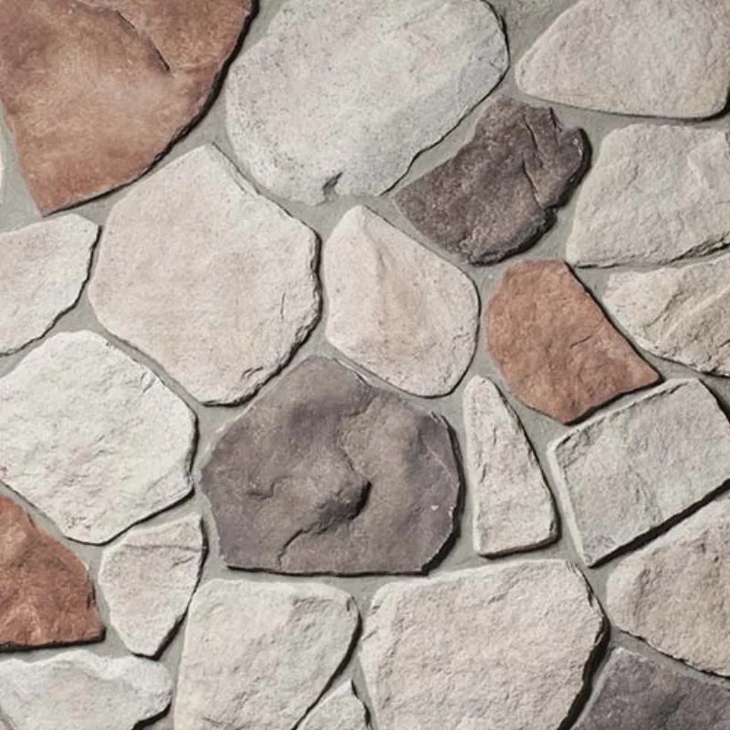 Boulder Creek Splitface stone veneer in Great Lakes