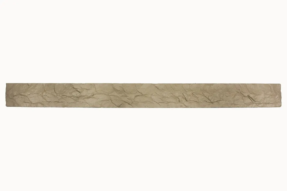MagraHearth Chiseled Stone Series — non-combustible cast concrete mantel