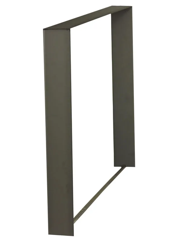 Stoll Fireplace Lintel — The mounting bar behind a proper door fit