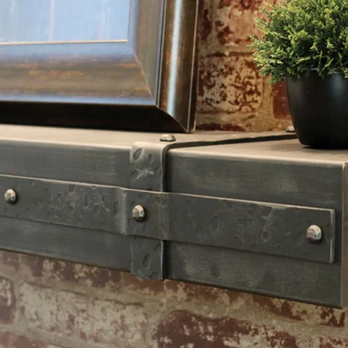 Stoll Aged Iron Banding — Accent banding option