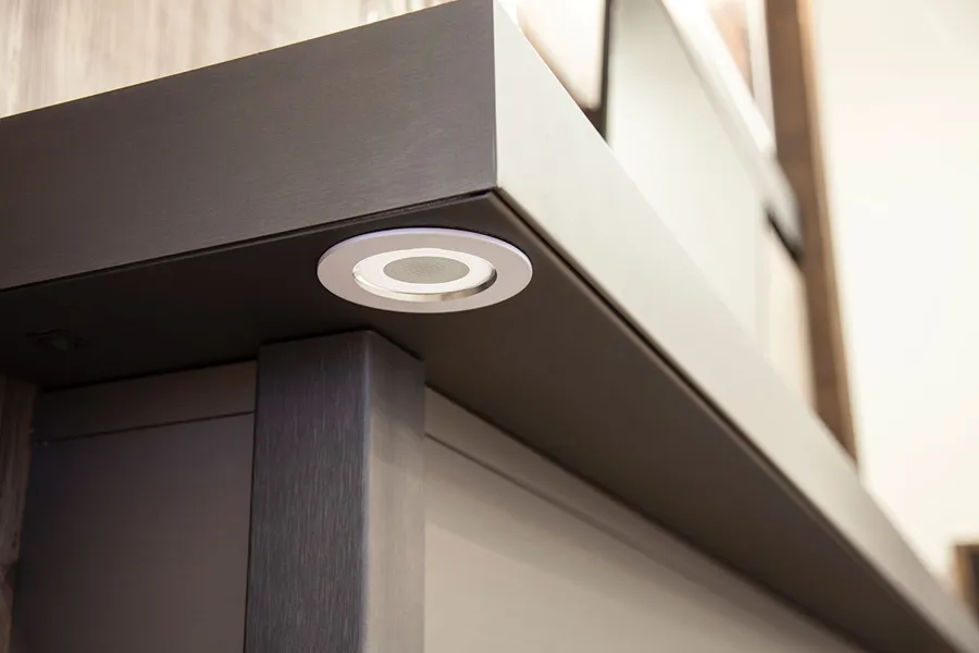 Stoll Bluetooth & Light Kit — Speakers and light, built into the shelf