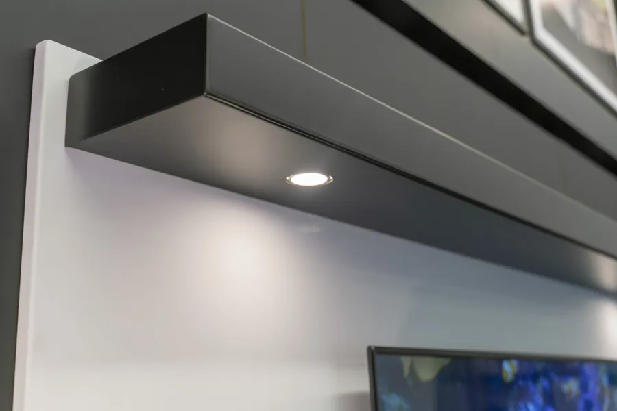 Stoll Light Kit — Downlight built into the shelf