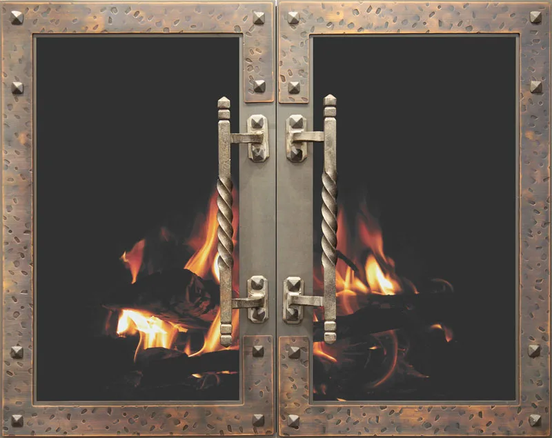 Stoll Vintage fireplace glass door